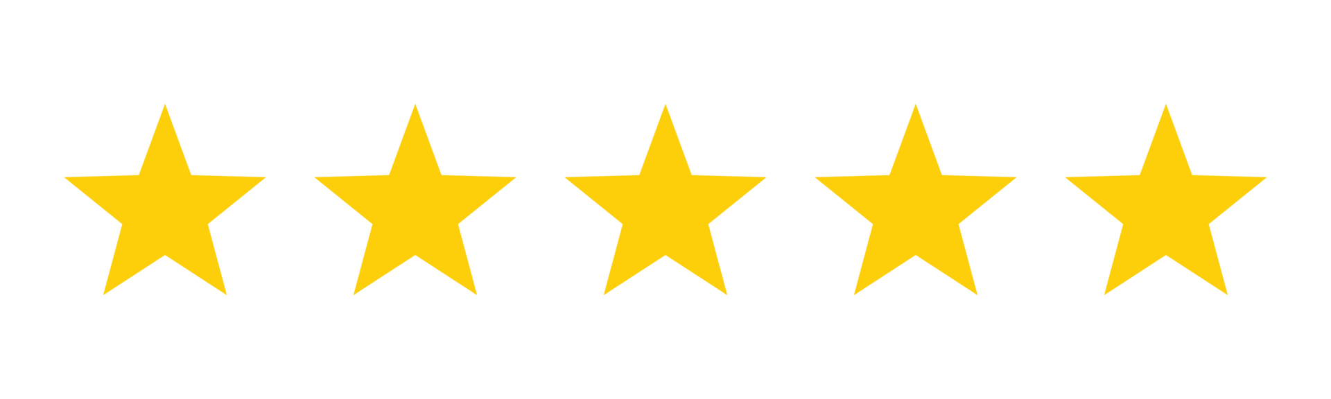 five star reviews