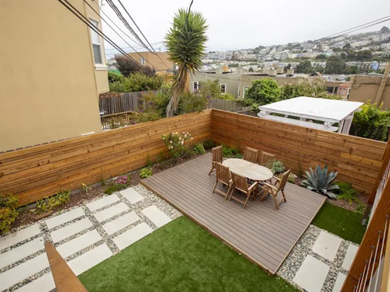 behand backyard work