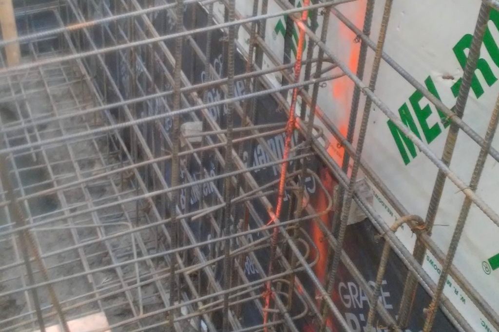 Seismic Retrofitting structure rebarb