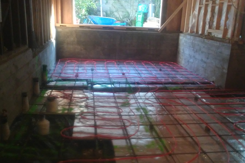 Seismic Retrofitting flooring