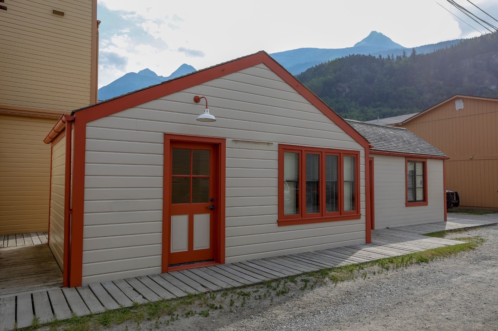 Typical home layout with a secondary dwelling unit on the same lot for rental or family use